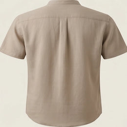 Sorrento Linen Henley Shirt