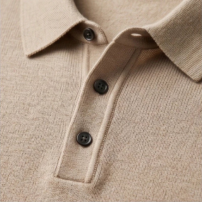 Milano Cashmere-Blend Polo