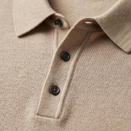 Milano Cashmere-Blend Polo
