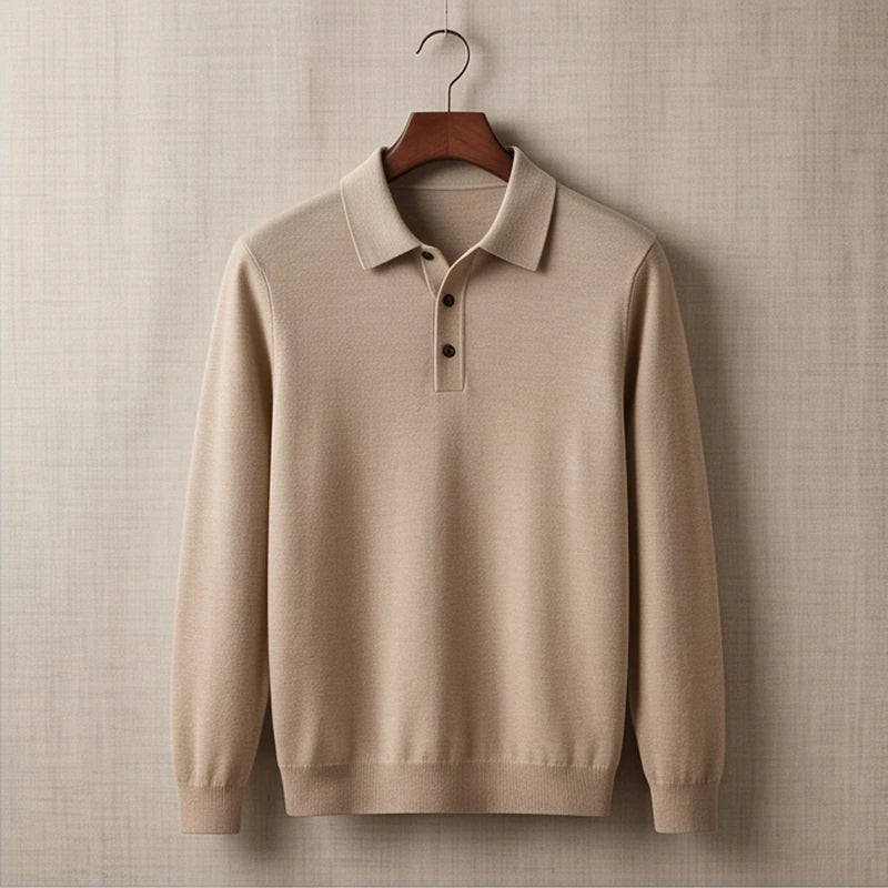 Milano Cashmere-Blend Polo