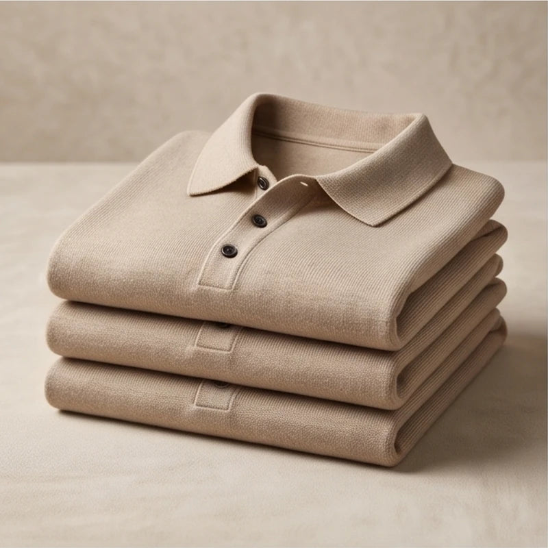 Milano Cashmere-Blend Polo