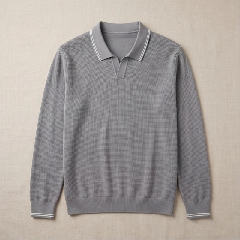 Verona Waffle Knit Polo