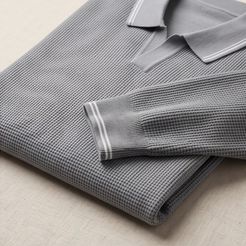 Verona Waffle Knit Polo