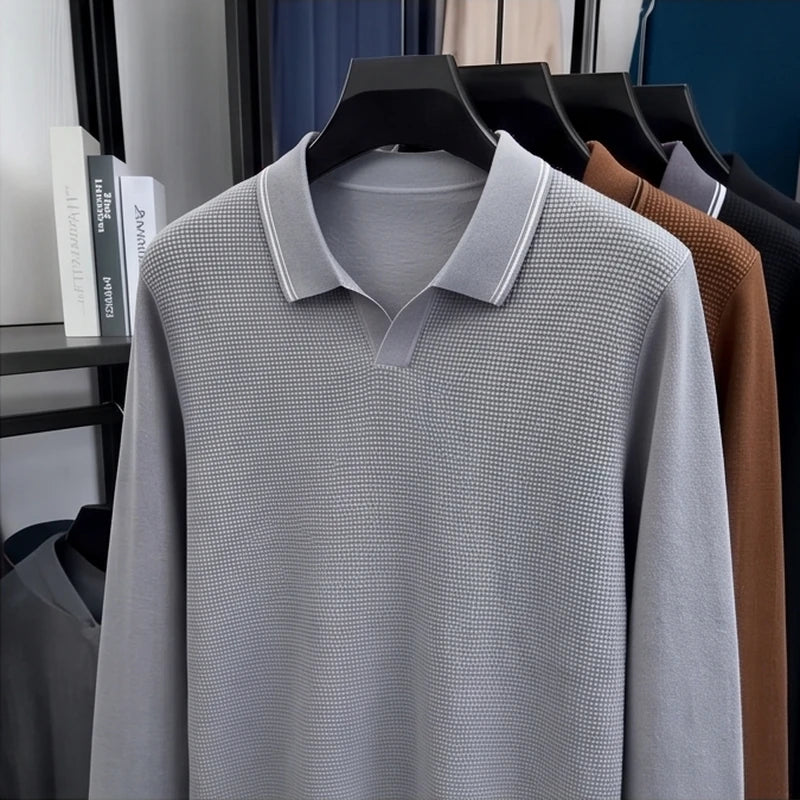 Verona Waffle Knit Polo