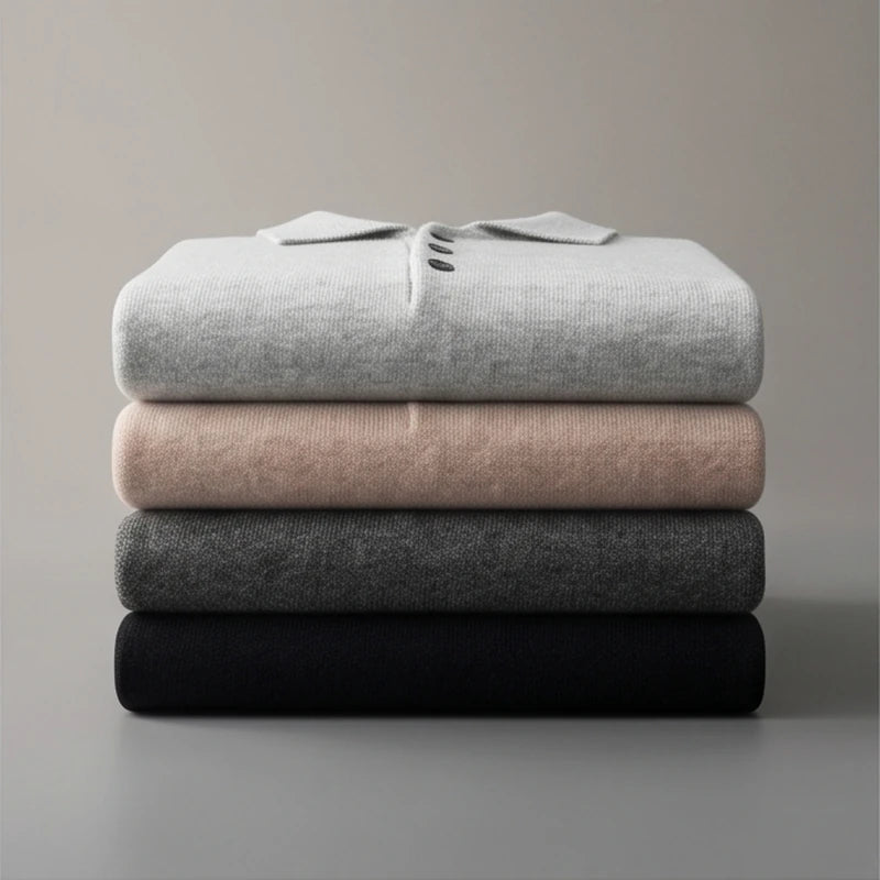 Firenze Folded Knit Polo