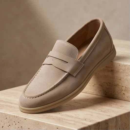 Lugano Suede Penny Loafer