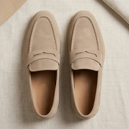 Lugano Suede Penny Loafer