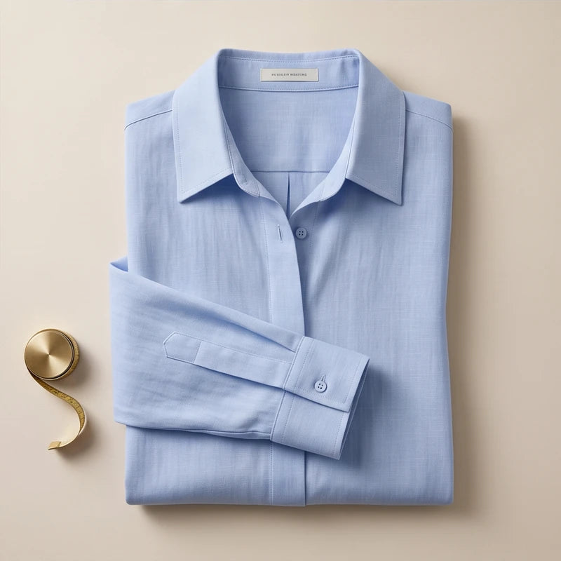 Bianca Linen Long-Sleeve Shirt