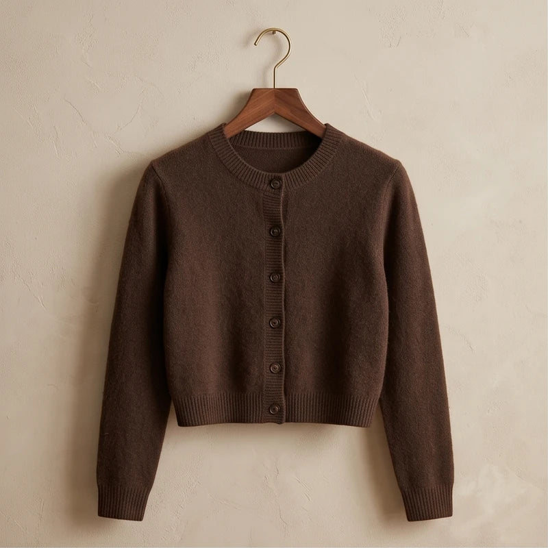 Lucia Wool-Blend Cardigan