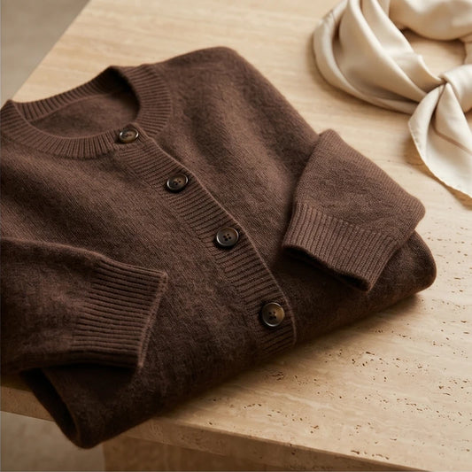 Lucia Wool-Blend Cardigan