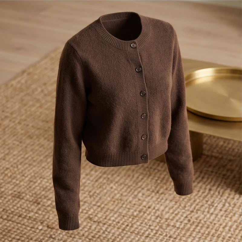 Lucia Wool-Blend Cardigan