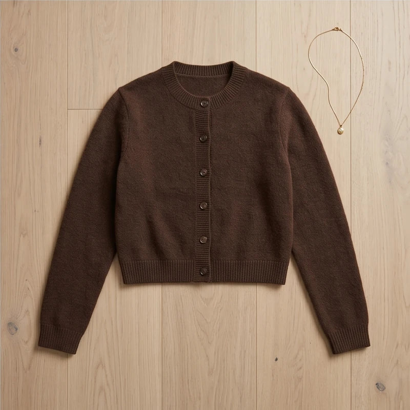 Lucia Wool-Blend Cardigan