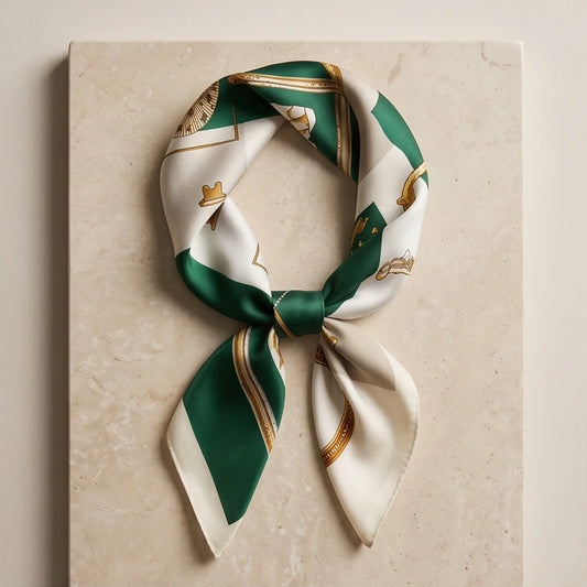 Como Silk Twilly Scarf