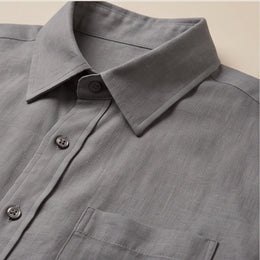 Luca Linen Long-Sleeve Shirt - generated detail image 7