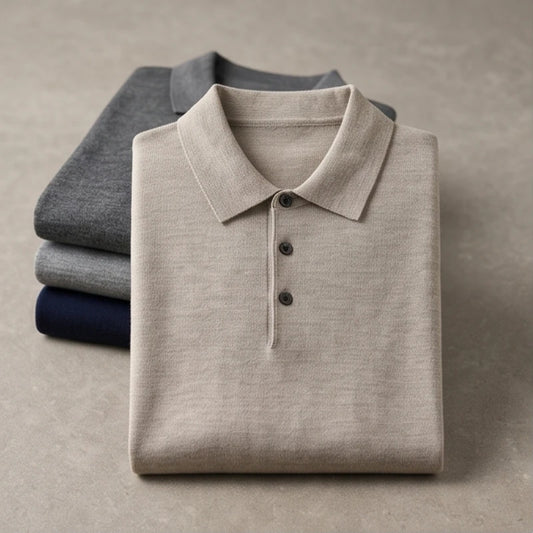 Varese Merino Polo Sweater