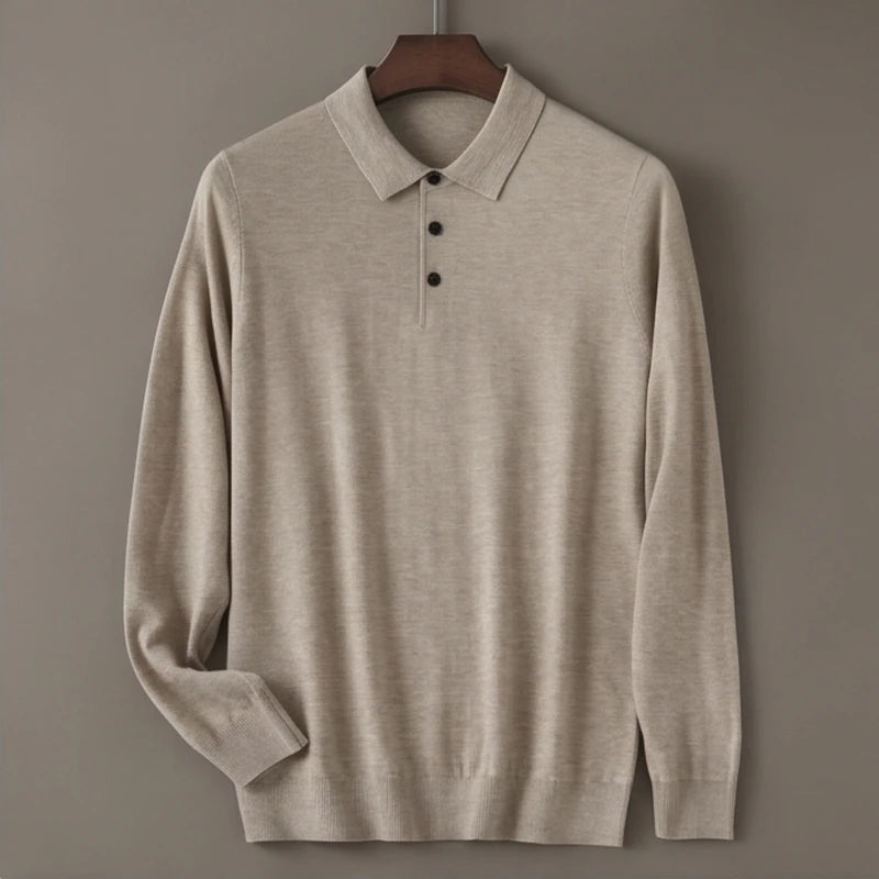 Varese Merino Polo Sweater