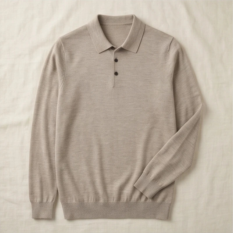 Varese Merino Polo Sweater