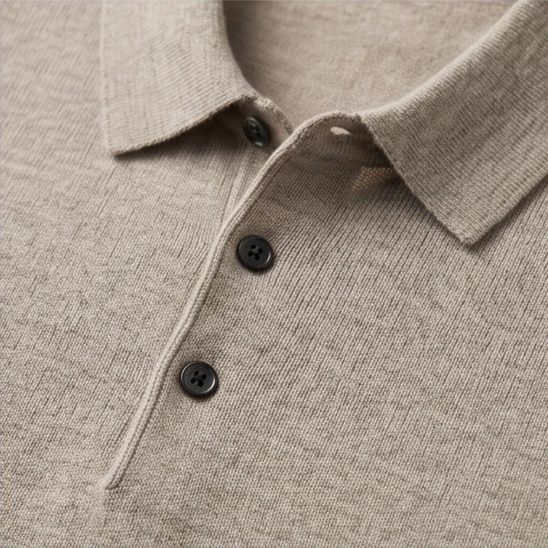 Varese Merino Polo Sweater