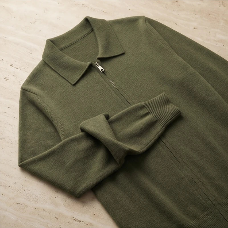 Ravello Cashmere Zip Cardigan - generated Marco Elvani gallery cell 6