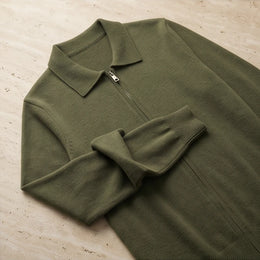 Ravello Cashmere Zip Cardigan - generated Marco Elvani gallery cell 6