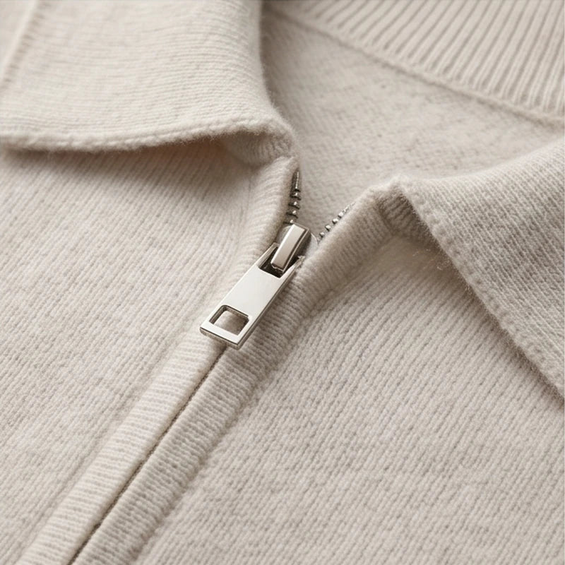 Ravello Cashmere Zip Cardigan - generated Marco Elvani gallery cell 8