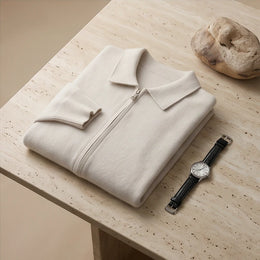 Ravello Cashmere Zip Cardigan - generated Marco Elvani gallery cell 9