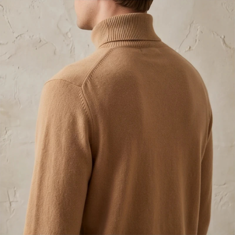 Cortina Cashmere High-Collar Sweater - generated Marco Elvani gallery cell 5