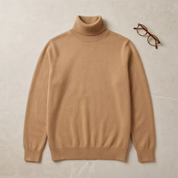 Cortina Cashmere High-Collar Sweater - generated Marco Elvani gallery cell 7