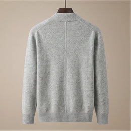 Varenna Wool V-Neck Cardigan - generated Marco Elvani gallery cell 4