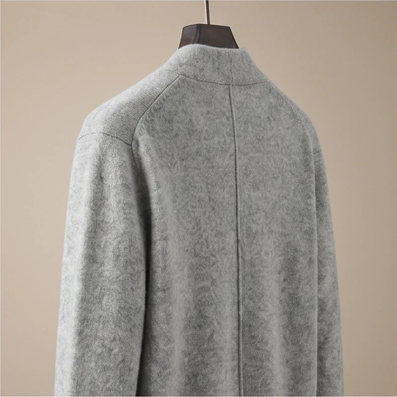 Varenna Wool V-Neck Cardigan - generated Marco Elvani gallery cell 6