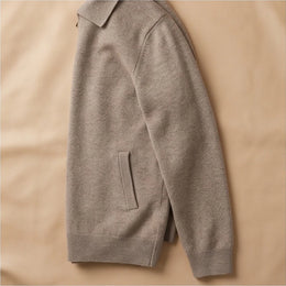 Bellagio Merino Polo-Collar Cardigan - generated Marco Elvani gallery cell 5