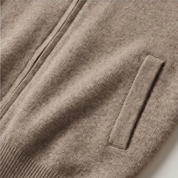 Bellagio Merino Polo-Collar Cardigan - generated Marco Elvani gallery cell 8