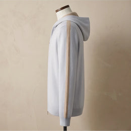 Courmayeur Cashmere Hooded Cardigan - generated Marco Elvani gallery cell 4