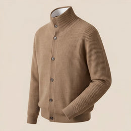 Portofino Cashmere Mock-Neck Cardigan - generated Marco Elvani gallery cell 5