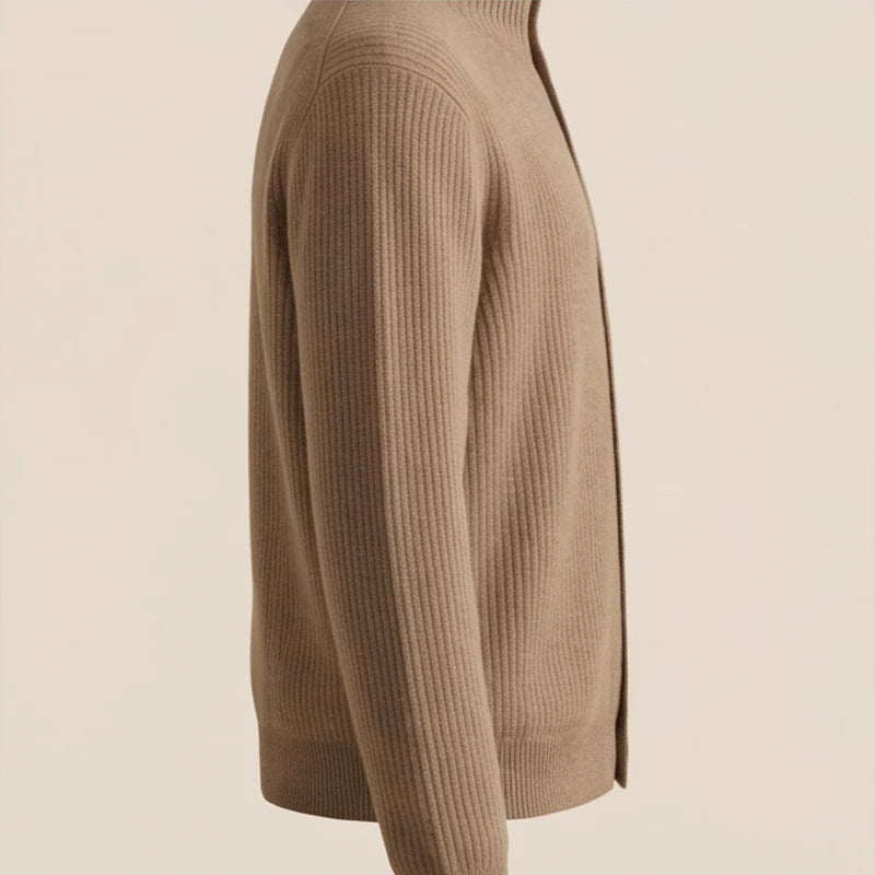 Portofino Cashmere Mock-Neck Cardigan - generated Marco Elvani gallery cell 8