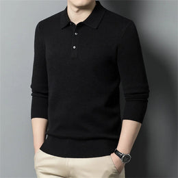 Milano Cashmere-Blend Polo - Black (schwarz)