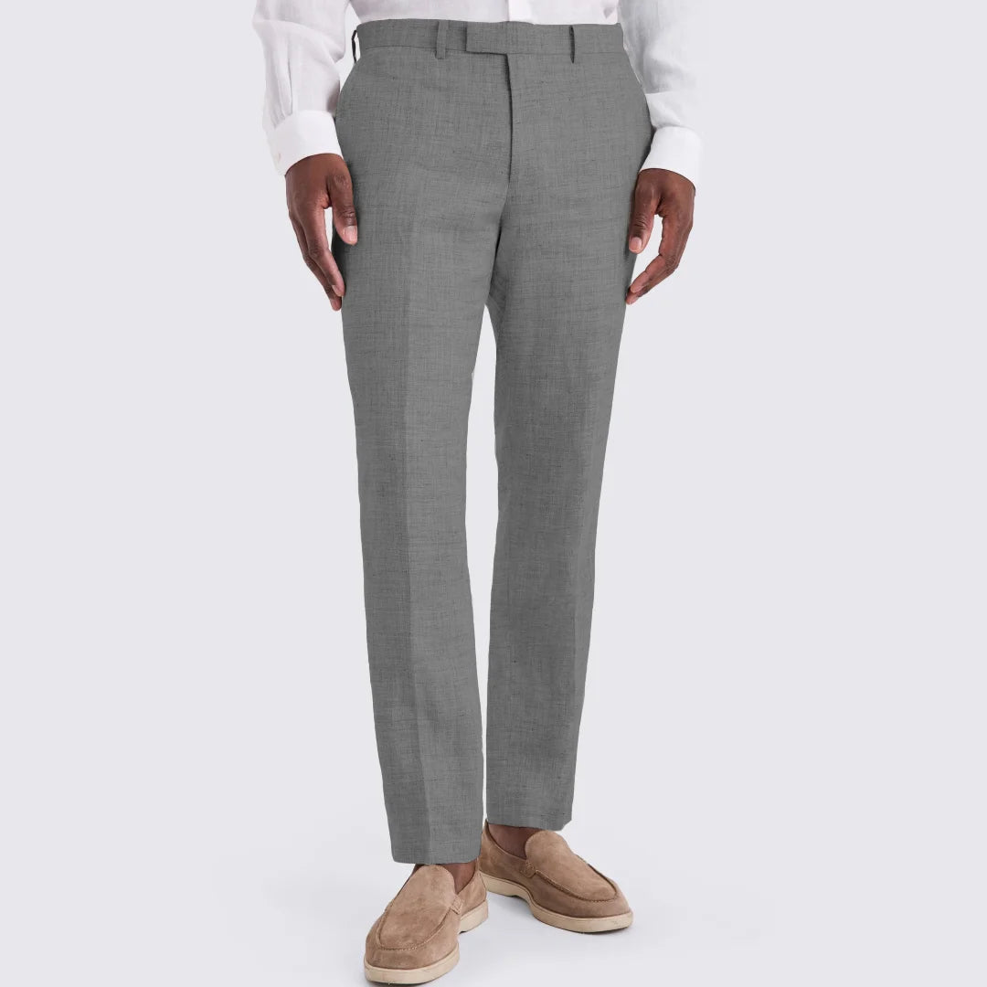 Bologna Neutral Travel Trouser - Gray (Gray)