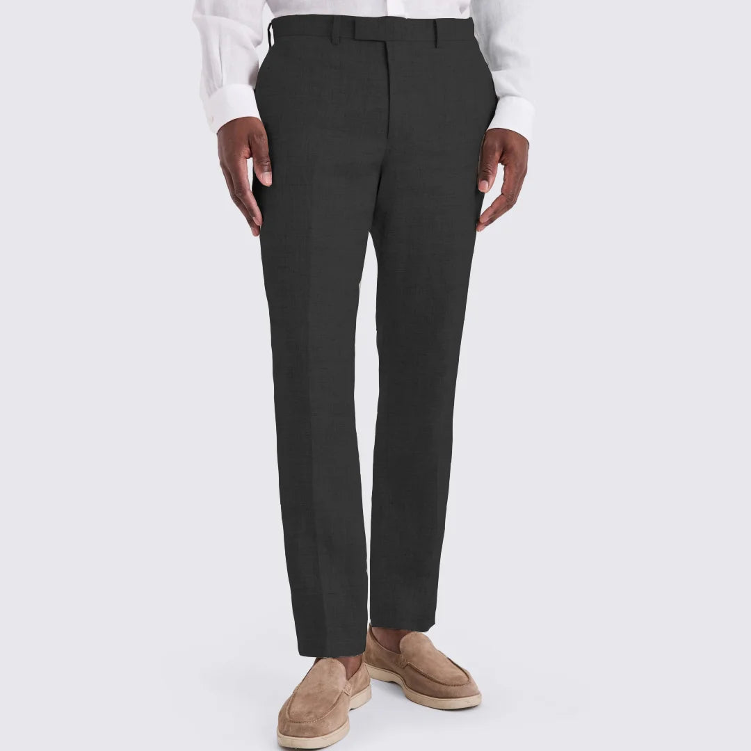 Bologna Neutral Travel Trouser - Black (Black)