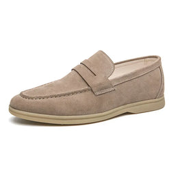 Como Soft Suede Loafer - Khaki (supplier: Khaki Men Loafers)