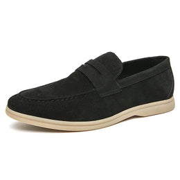 Como Soft Suede Loafer - Black (supplier: Black Men Loafers)