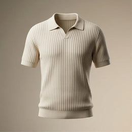 Firenze Ribbed Cotton Polo