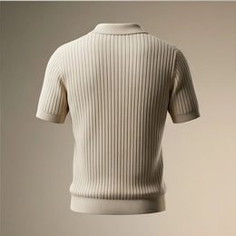 Firenze Ribbed Cotton Polo