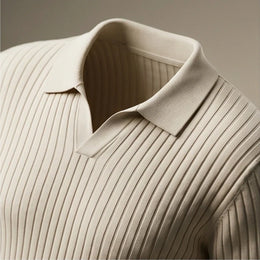 Firenze Ribbed Cotton Polo