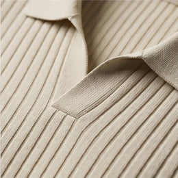 Firenze Ribbed Cotton Polo