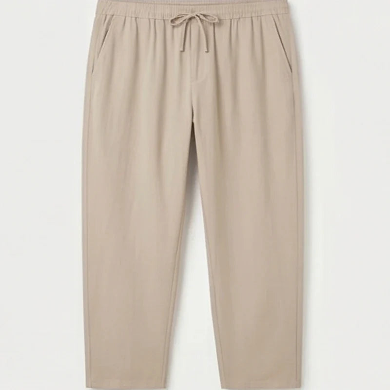 Riviera Linen Drawstring Trouser