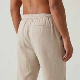 Riviera Linen Drawstring Trouser